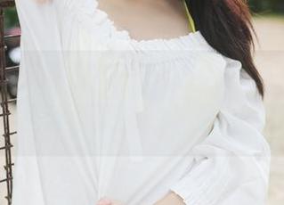 MyGirl美媛馆 – 豆baby最新白色图集，绝对是清新脱俗的“洗白”之旅！