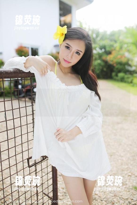 MyGirl美媛馆-豆baby MyGirl美媛馆 - 豆baby最新白色图集,绝对是清新脱俗的“洗白”之旅!