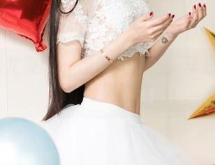 UGirls尤果网 – 原图大放送！李思宁圣诞，不吃糖果照样甜！