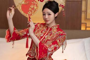秀人网 – 看白甜的最新婚纱绣花，大概是我见过的最甜腻的白了！