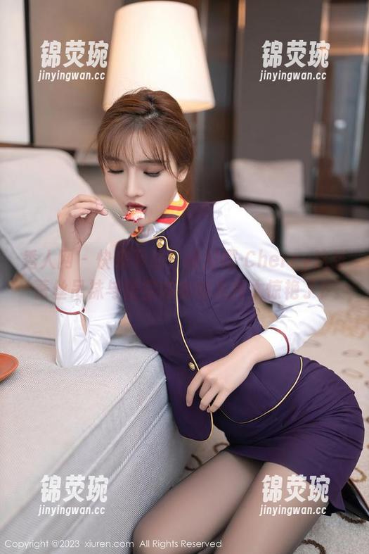 秀人网 - 快来下载！绯月樱-Cherry这张蕾丝吊袜与镂空内衣的大片太惊艳了！