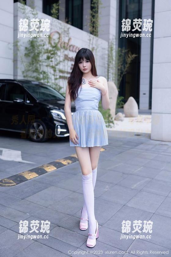 秀人网 - “舌尖上的菊花ace”写真带你看短裙的另一面，有种微妙的吸引力