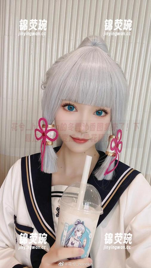 花兮_honoka的冬雪沁香图集来了！下载后你也能变成‘雪花精灵’！